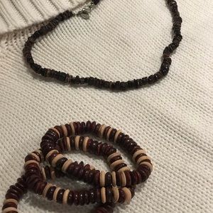 Necklace and bracelet